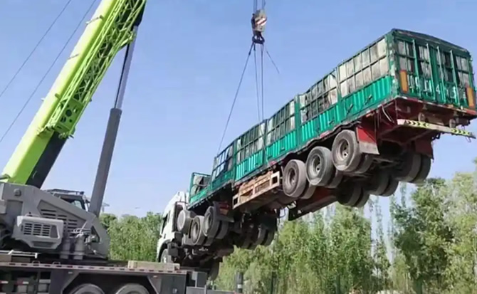 涪陵区道路脱困救援案例